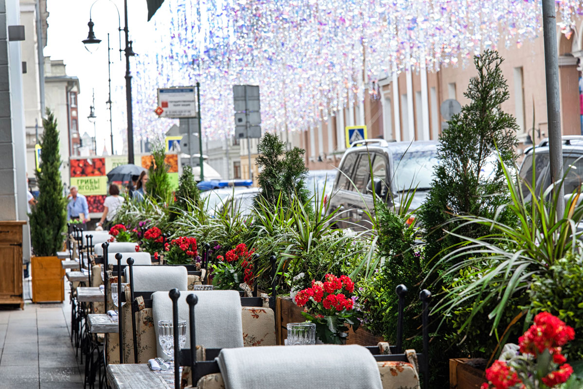 Летняя терраса — Вилла Паста на Дмитровке / Villa Pasta