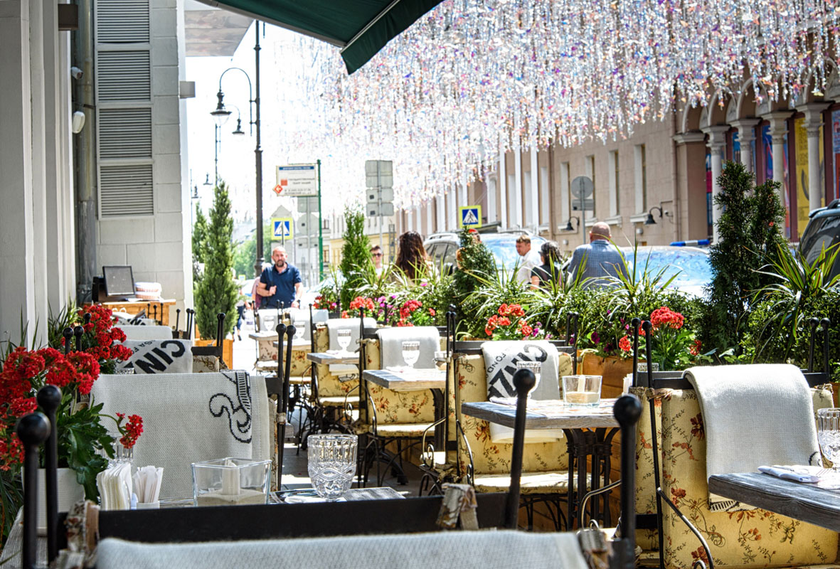 Летняя терраса — Вилла Паста на Дмитровке / Villa Pasta