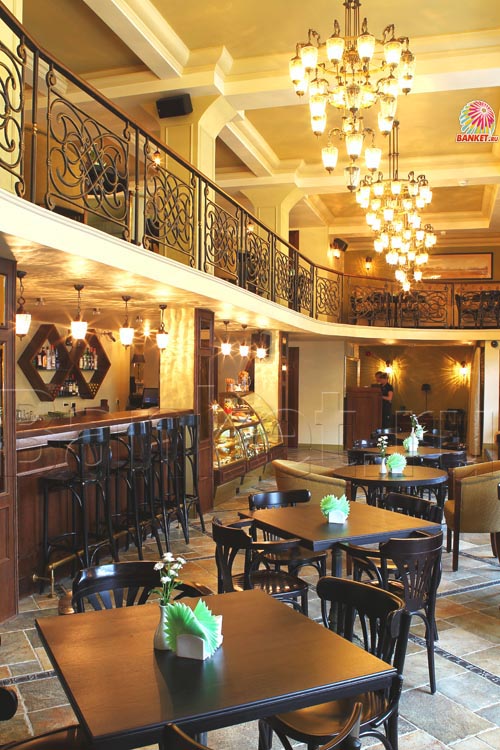 Курящий зал (антресоль) — Кафе  Житная 10