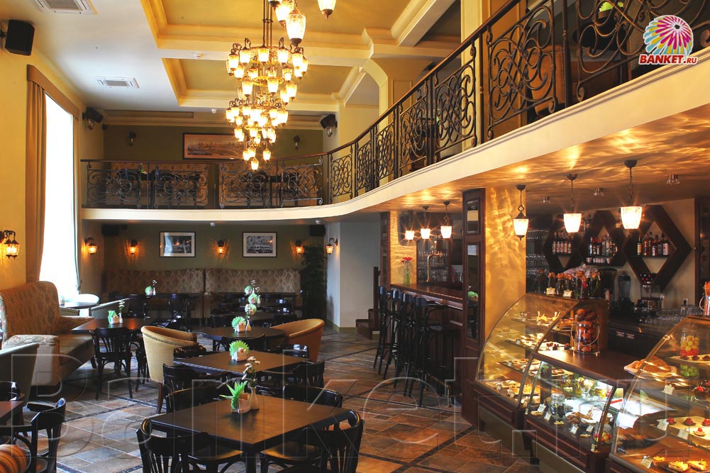 Курящий зал (антресоль) — Кафе  Житная 10