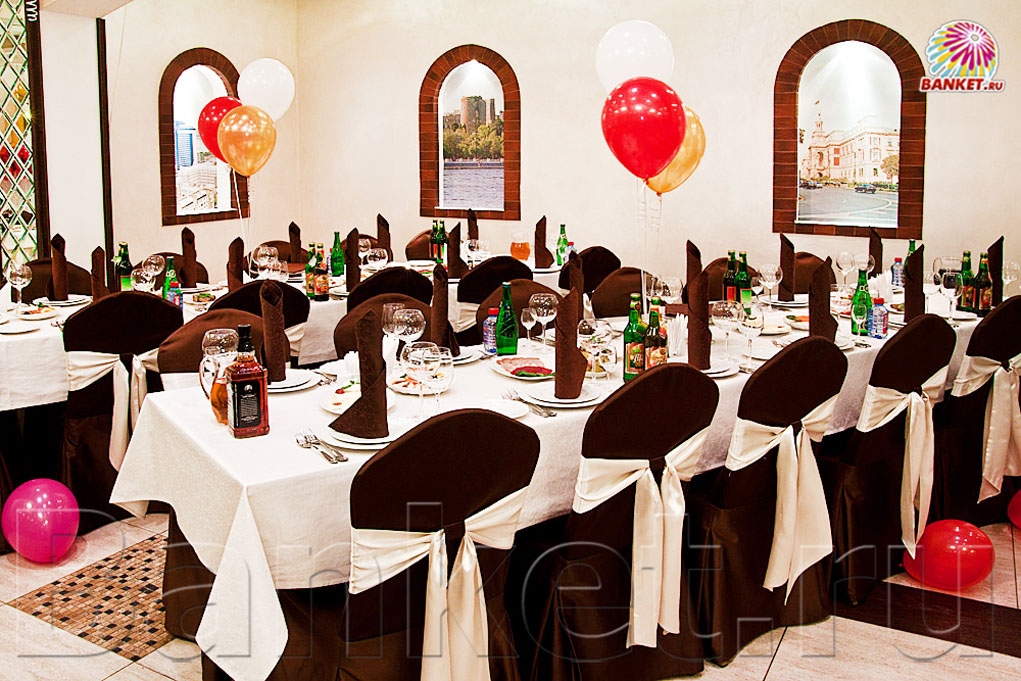 Основной зал — Баку Сити Ресторан-кафе. Банкетный зал