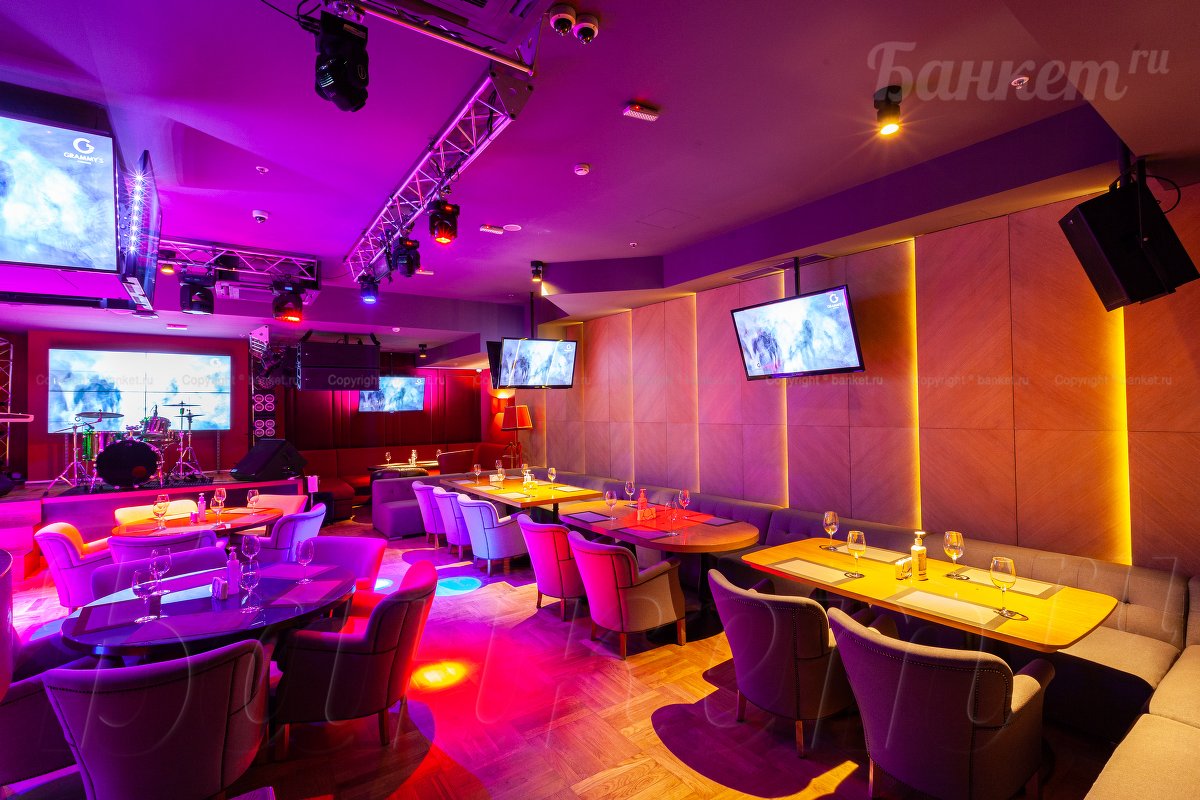 Grammy’s караоке — Основной зал, фото банкетного зала