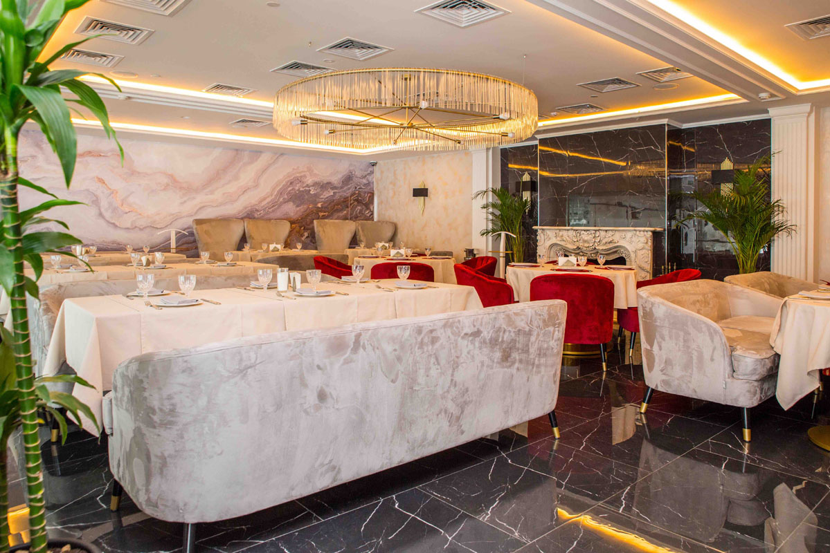 Зал Каминный — Ресторан Oblaka