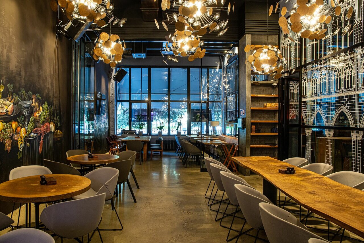Brasserie Lambic — Brasserie Lambic, фото банкетного зала