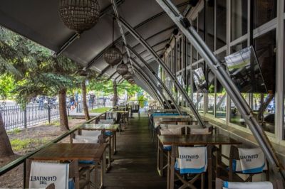Brasserie Lambic — интерьер зала