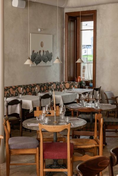 Mamie bistro — интерьер зала
