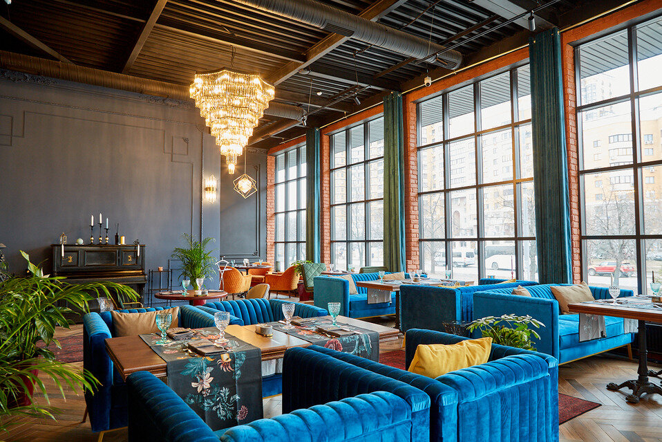 Mansard restaurant and hall — Mansard restaurant and hall