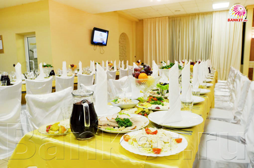 Зал 1 — Банкетный зал Кафе Трапеза