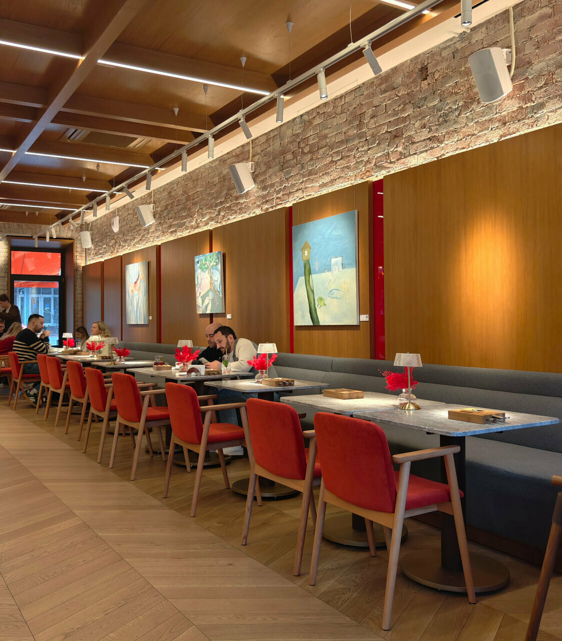 Ava Bistro — Ava Bistro, фото банкетного зала