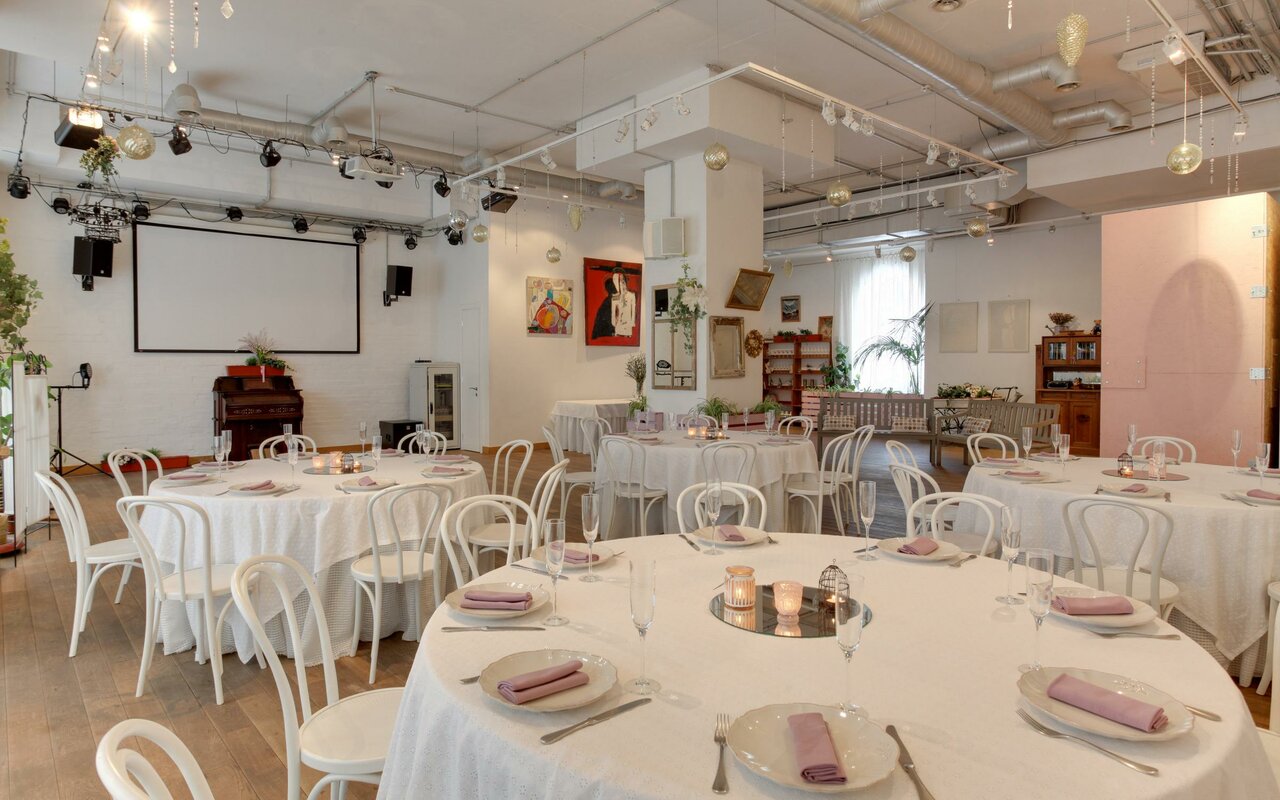 Cafe de Arts — Cafe de Arts, фото банкетного зала