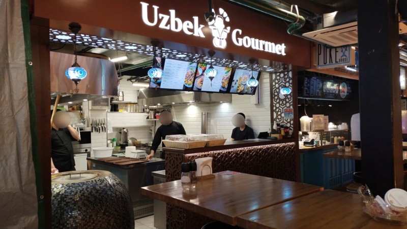 Логотип Uzbek Gourmet