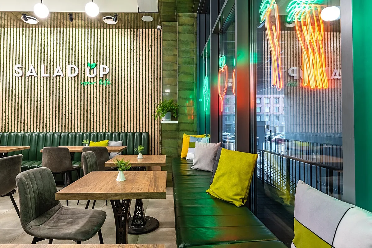 Салатное бистро Salad Up — Салатное бистро Salad Up, фото банкетного зала