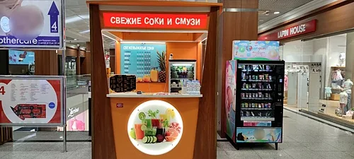 Зал — Свежевыжатые соки и смузи