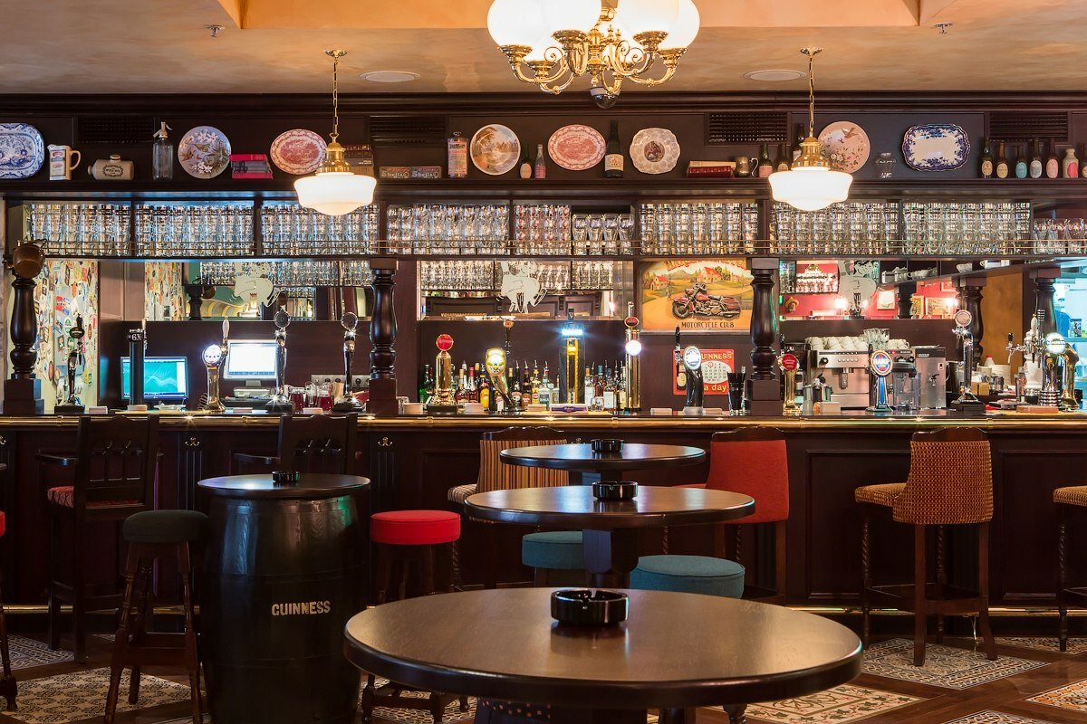 Drunken Duck Pub — Зал, фото банкетного зала