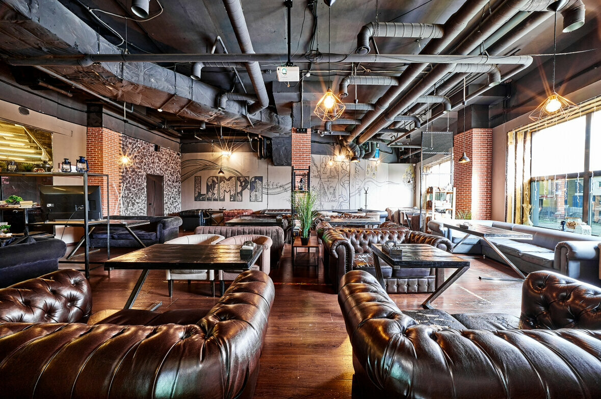 Лампа Lounge, Зал — фото