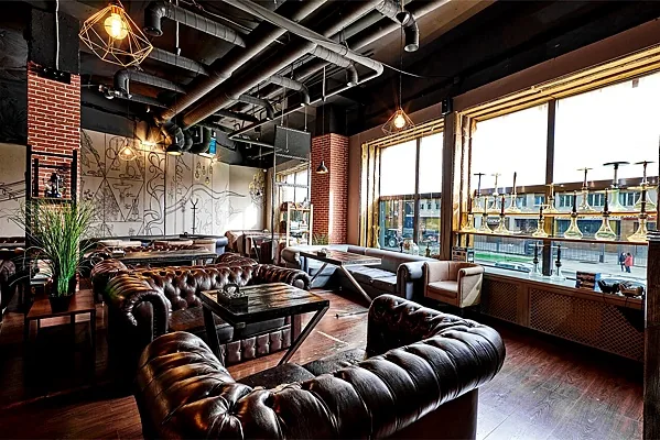 Лампа Lounge, Зал — фото