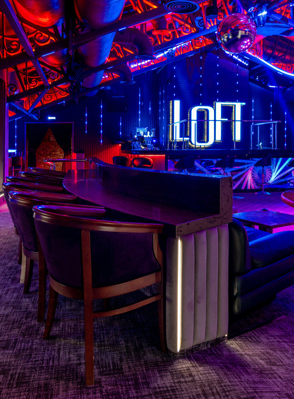 Loft — Зал, фото банкетного зала