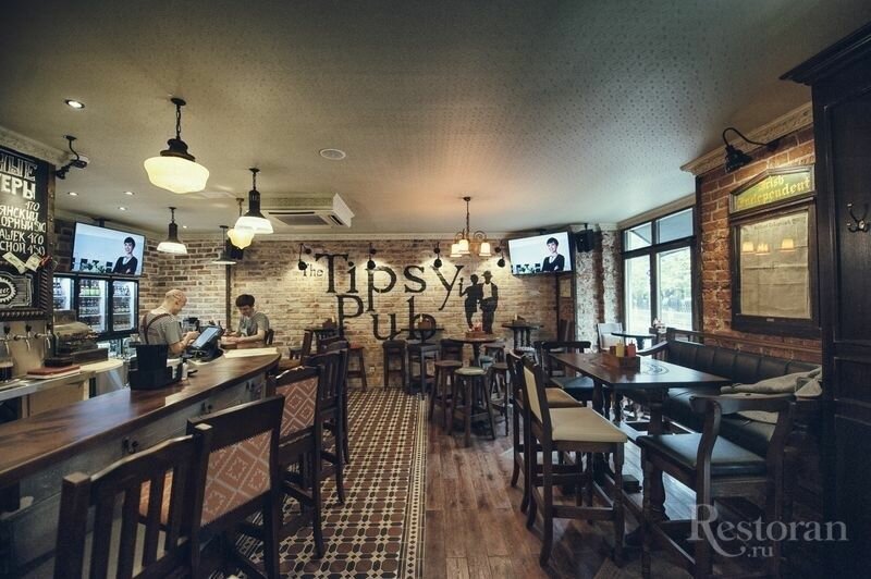 Зал — The Tipsy Pub