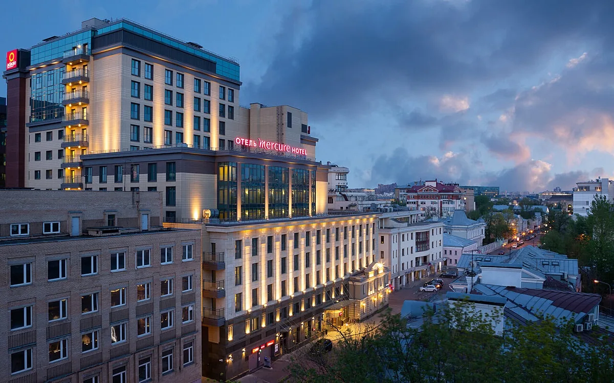 Mercure Москва Павелецкая, Москва — фото площадки