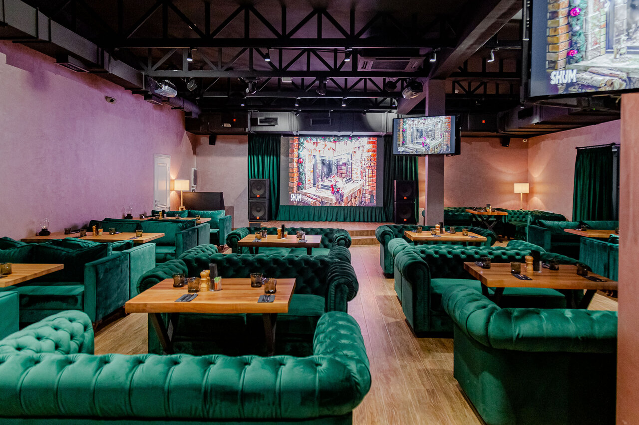 Shum karaoke & lounge — Зал, фото банкетного зала