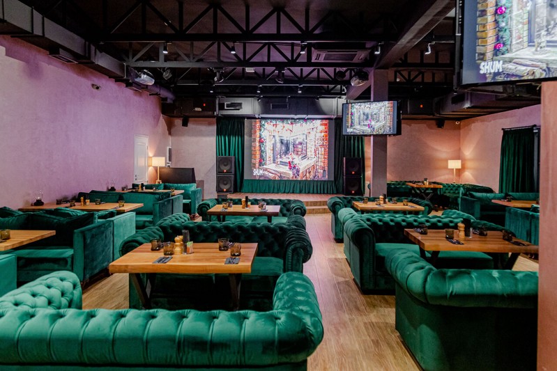 Логотип Shum karaoke & lounge