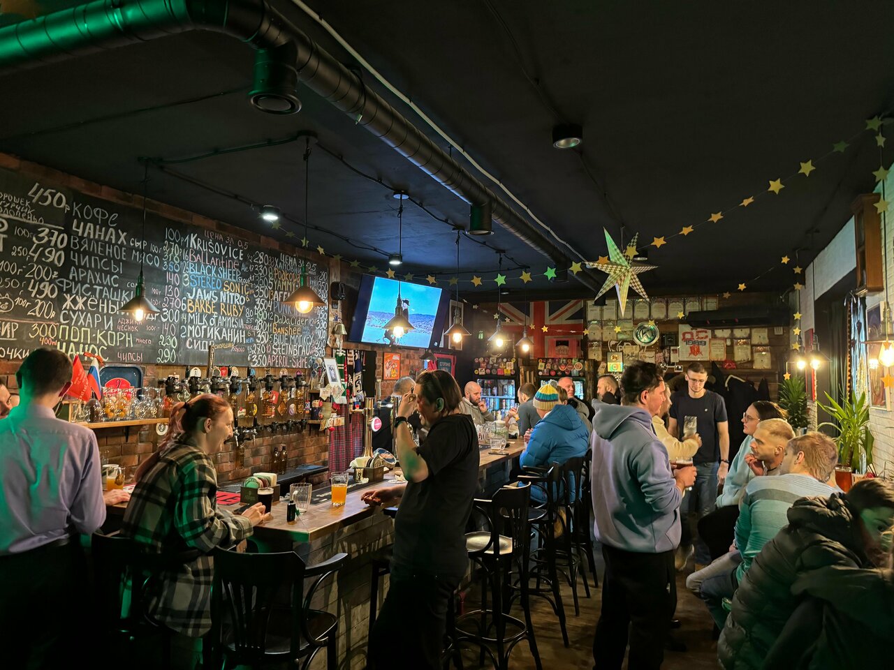 Pushka Rockets Pub — Зал, фото банкетного зала