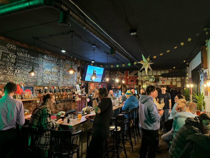 Логотип Pushka Rockets Pub