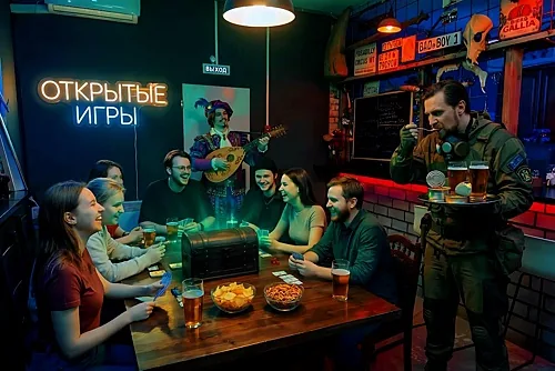 Зал — Лофт-Бар 4 Попугая