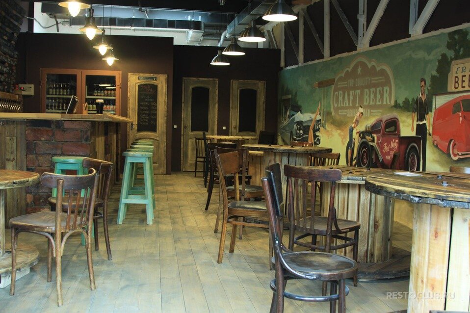 Beertep Craft Pub — Зал, фото банкетного зала