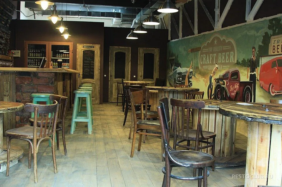 Beertep Craft Pub — Зал, фото банкетного зала
