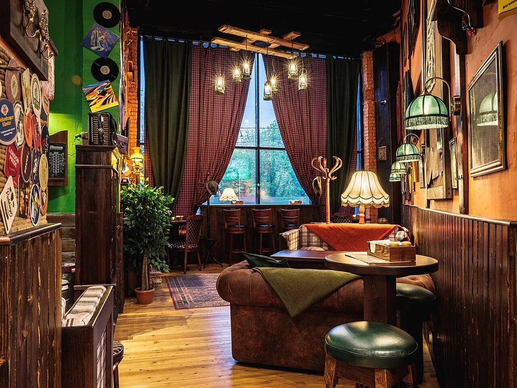 Зал — банкетный зал Purkin's Pub, фото