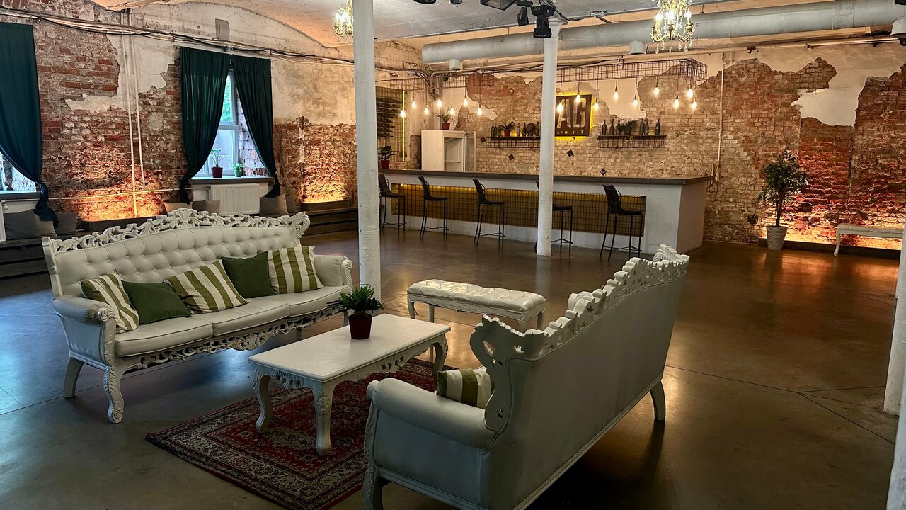 AG Loft — Зал, фото банкетного зала