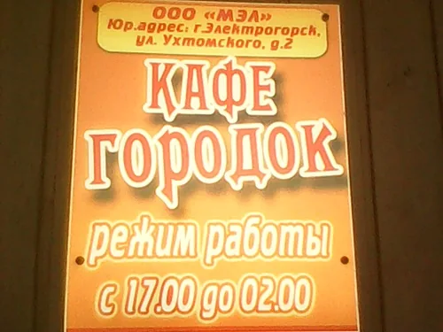 Городок, Жуковский — фото площадки