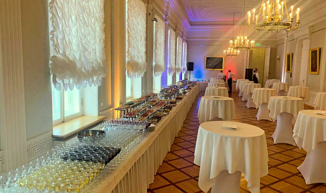 Regatta Catering — Зал, фото банкетного зала