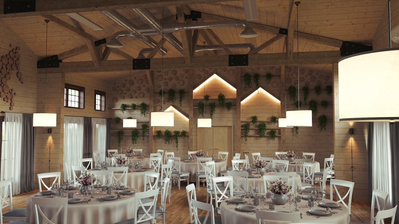 Зал — Event Hall Глухое