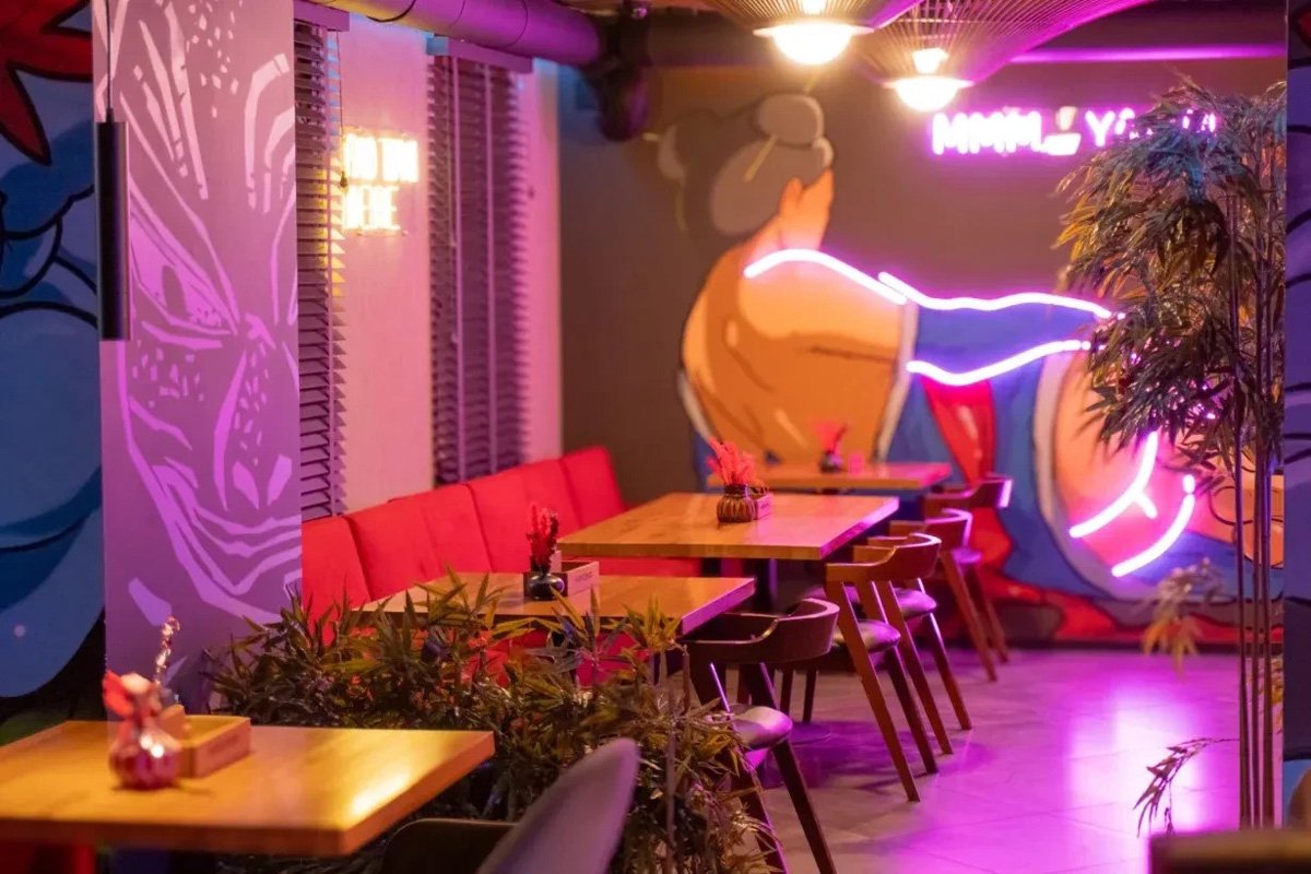 Ресторан Mekong, Основной зал — фото